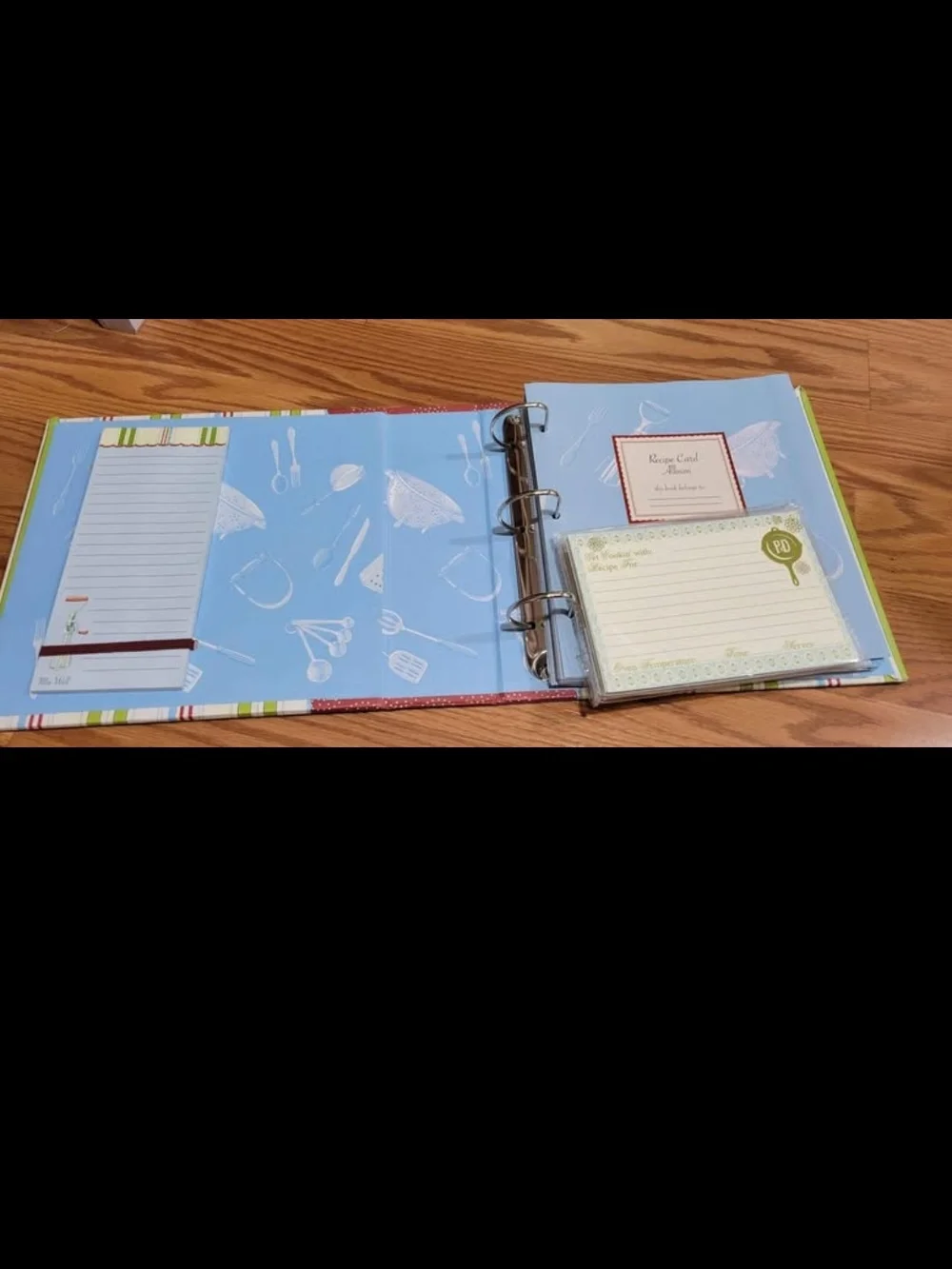 Create Your Own RECIPE Book,  Includes Cards , NEW